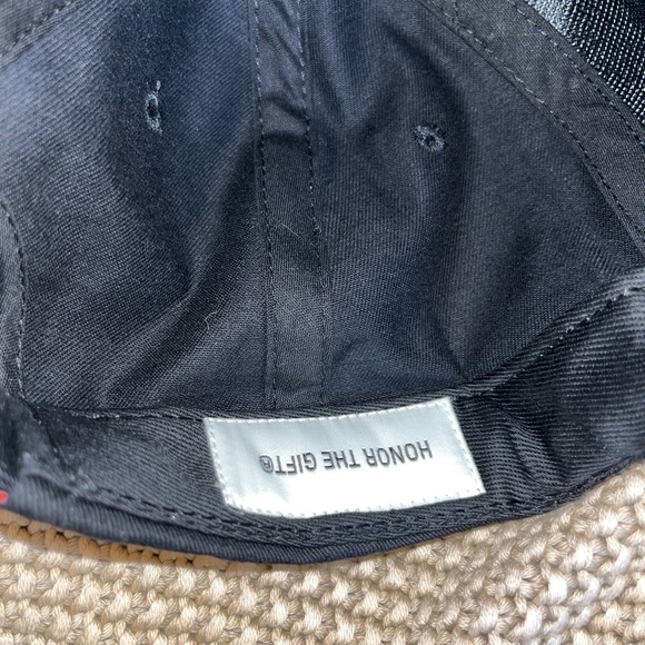 HONOR THE GIFT LUCKY 7 UNSTRUCTURED CAP - BLACK - Picture 5 of 6